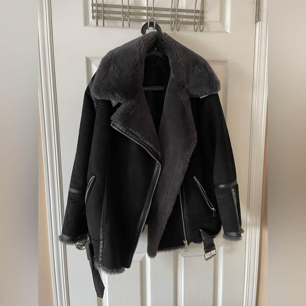 Zara suede jacket